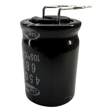Capacitor Eletrolítico 68uf X 450v 105° 10 Peças Foto mini  3