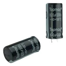 Capacitor Eletrolítico 820uf X 200v 105º - Alta Qualidade Foto mini 1