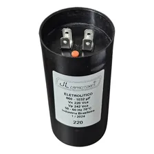 Capacitor Eletrolítico 860-1032uf 220v Marca Jl P/ Partida Foto  mini 1