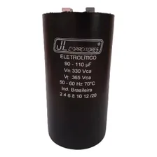 Capacitor Eletrolítico 90-110uf X 330volts Marca Jl Foto mini 1