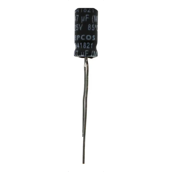 Capacitor Eletrolítico Epcos 47uf 25v 85°c 200 Pçs Foto 1