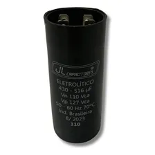 Capacitor Eletrolitico P/ Partida De Motores 430-516uf -110v Foto mini 3