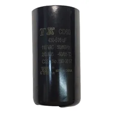 Capacitor Eletrolítico P/ Partida Motores 430/516uf 110vca Foto mini 2