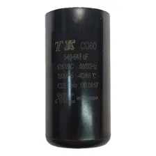 Capacitor Eletrolítico P/ Partida Motores 540/648uf 110vca Foto mini 2