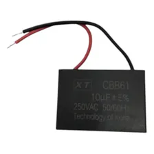 Capacitor P/ Motor Ventilador Ac Cbb61 10uf 250vac Britania Foto  mini 1