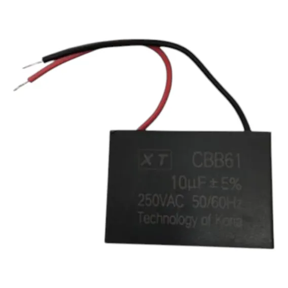Capacitor P/ Motor Ventilador Ac Cbb61 10uf 250vac Britania Foto 1