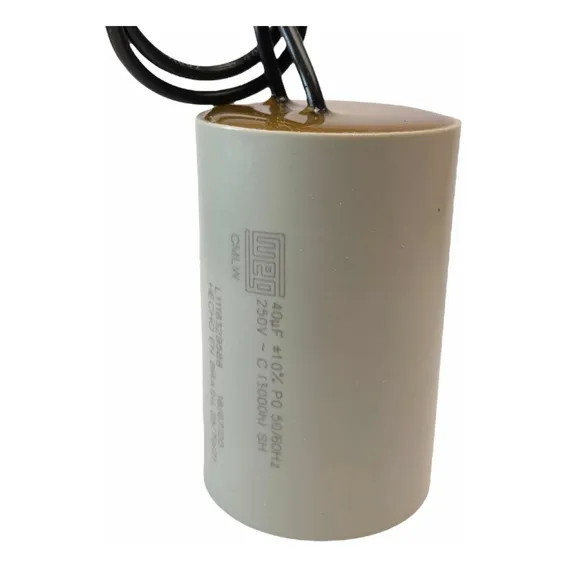 Capacitor Partida 40ufx250v Volts Weg Betoneira 110/220v Foto 1