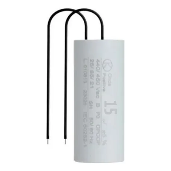 Capacitor Permanente 15uf 440/450v Foto 1