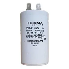 Capacitor Permanente 20 Uf 440v Lukma Foto mini 1