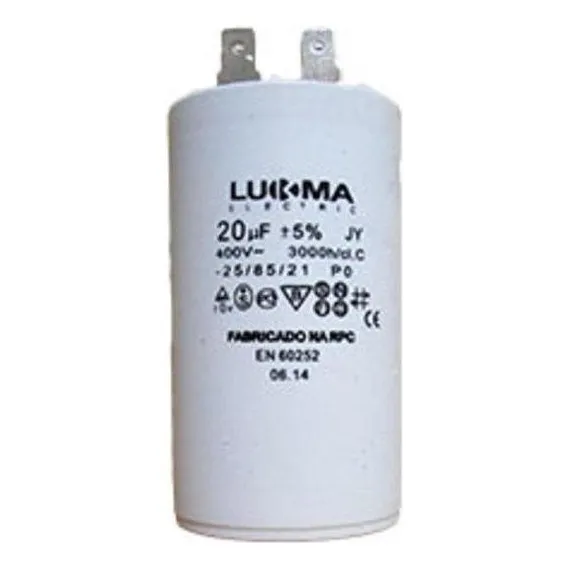 Capacitor Permanente 20 Uf 440v Lukma Foto 1