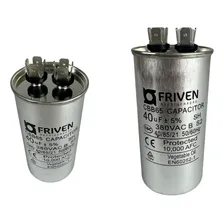 Capacitor Permanente 40uf 380v Ar Condicionado Foto mini 3