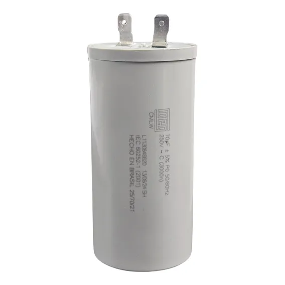 Capacitor Permanente 70uf 250v Weg 11928796 Foto 1
