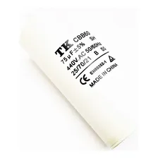 Capacitor Permanente 75uf 440/450vca Faston Foto mini 1