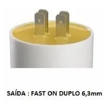 Capacitor Permanente 75uf 440/450vca Faston Foto mini 3