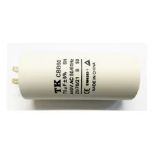 Capacitor Permanente 75uf 440/450vca Faston Foto mini 2