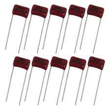 Capacitor Poliéster 100nf 250v Metalizado - Kit 10 Peças Foto mini 1