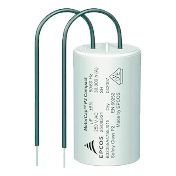 Capacitor Polipropileno Para Motor Ventilador 60 Uf Mf 250v Foto 1