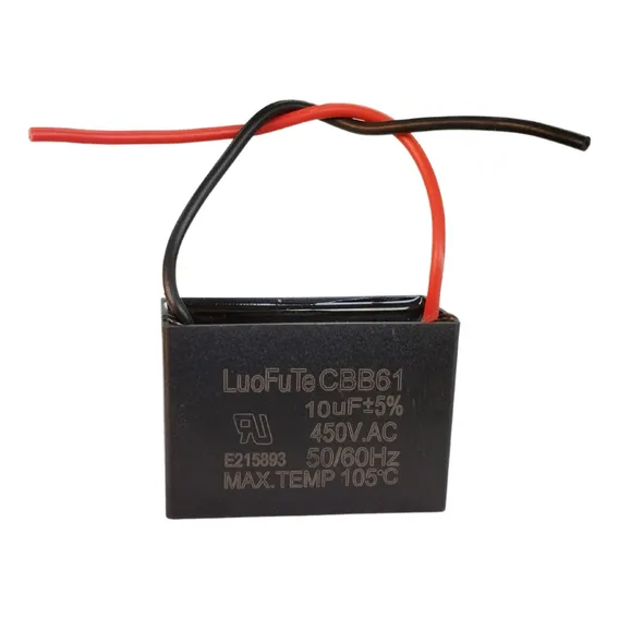 Capacitor Quadrado Cap Cbb61 10uf 450vac Foto 1
