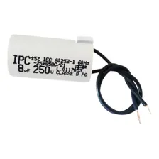 Capacitor Ventilador Latina 8uf 250v 60 Hz Foto mini 1