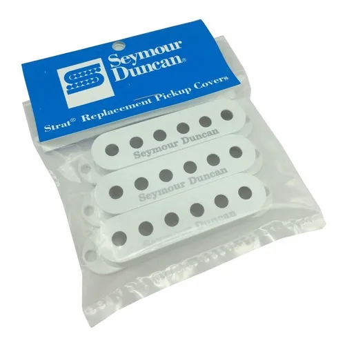 Capas Seymour Duncan S-cover Captador Strato Logo Branco Foto 1