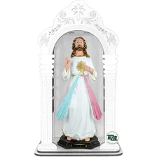 Capela Capelão Imagem Jesus Misericordiosos 60cm Inquebrável Foto mini 1