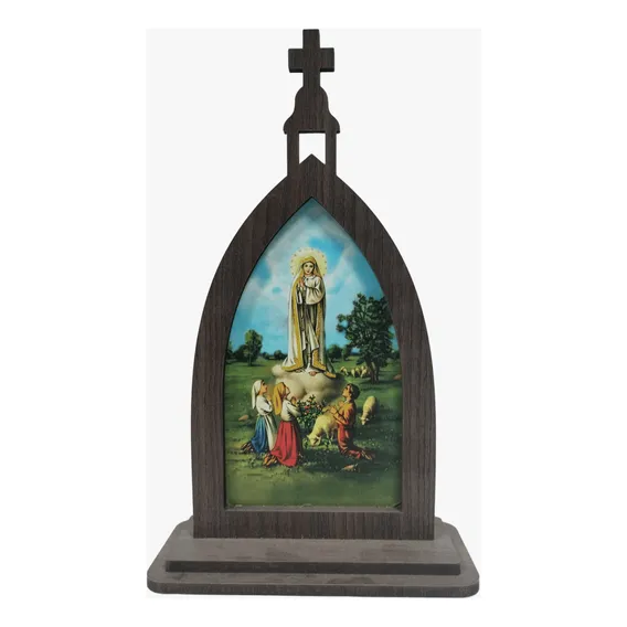 Capela Nossa Senhora De Fátima 28 Cm Foto 1