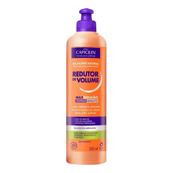 Capicilin Relaxante Natural Redutor De Volume 300ml Foto 1