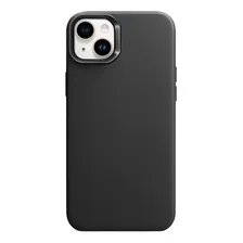 Capinha Capa Case Magbolt Defender Case Para iPhone 13 Com Magsafe Em Couro Genuino E Espuma De Memória Espacial Anti-impacto - Preto Foto mini  3