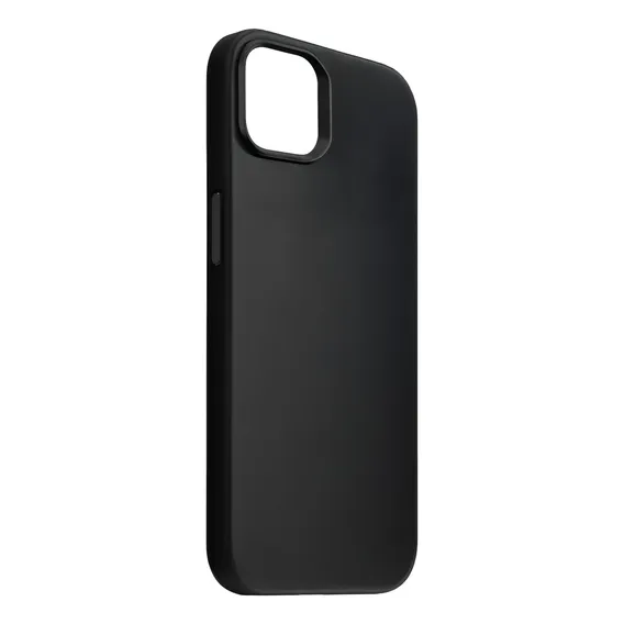 Capinha Capa Case Magbolt Defender Case Para iPhone 14 Plus Com Magsafe Em Couro Genuino E Espuma De Mem贸ria Espacial Anti-impacto - Preto Foto 1