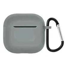 Capinha Case Para AirPods 4 Geração 4 Silicone Macia Com Gancho Mosquetão Foto mini 2
