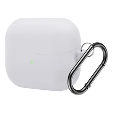 Capinha Case Para Buds 3 Buds 3 Pro Mosquetão Gancho Cor Cinza Foto mini 1