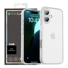 Capinha Case Premium Matte Anti Impacto Para iPhone 16 Plus - Cor Branco Fosco, Anti Impacto Case Foto mini 1