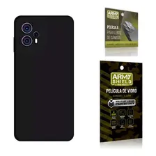 Capinhas Silicone Aveludadas + Película Anti Risco Foto  mini 1