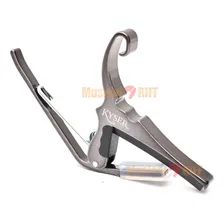 Capotraste Abraçadeira Kyser Kg6bca Black Chrome Violão Aço Foto mini 2
