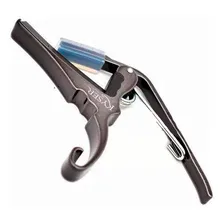 Capotraste Abraçadeira Kyser Kg6bca Black Chrome Violão Aço Foto mini 1