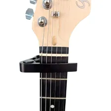 Capotraste Violao Aço Nylon Guitarra Cavaco Ukulele Baixo Foto mini 2