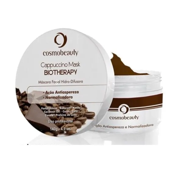 Cappuccino Mask Máscara Facial Chocolate 140g Cosmobeauty Foto 1