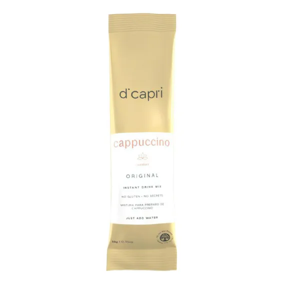 Cappuccino Tradicional Di Capri Sache 10g - 25 Unidades Foto 1