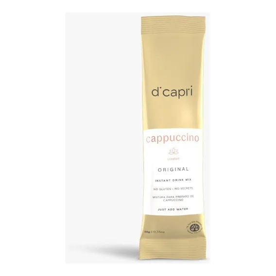 Cappuccino Tradicional Di Capri Sache 10g 50 Unidades Foto 1
