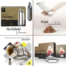 Cápsula Gás Para Chantilly Sifão 100 Ampolas Kit 10 Caixas Foto mini  3