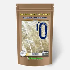 CĂĄpsula Gelatina Vazia 5000 Unid NÂș 0 Transparente Foto mini 1