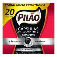 Cápsulas Café Extra Forte 20 Unidades 104g Pilão Foto mini 1