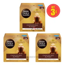 Cápsulas Dolce Gusto Chococino Alpino Kit 3 Caixas Foto  mini 1