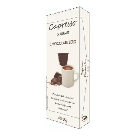 Cápsulas Nespresso (compatível) Choco Zero Gourmet Capresso Foto 1