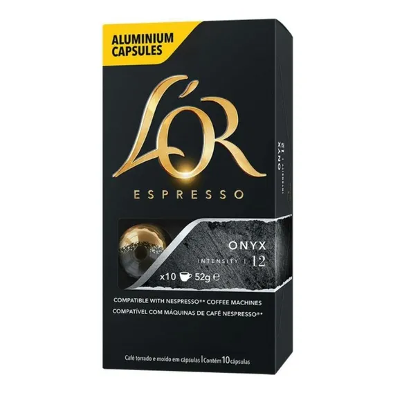 Cápsulas Para Nespresso, Onyx, Café Lor Foto 1