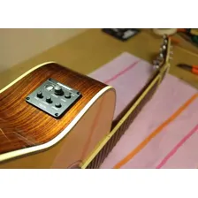 Captador Ativo Fishman Isys+ Afinador Cavaco Violao Ukulele Foto mini 2