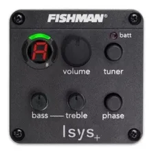 Captador Ativo Fishman Isys+ Afinador Cavaco Violao Ukulele Foto mini 1