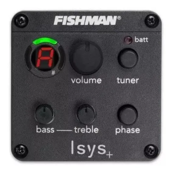 Captador Ativo Fishman Isys+ Afinador Cavaco Violao Ukulele Foto 1