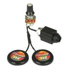 Captador De Contato Duplo Deval Gpda Passivo P/ Cordas Aço Foto  mini 1