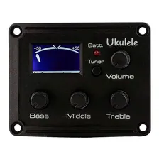 Captador Equalizador Phx Eq-uk Para Ukulele Com Afinador Foto mini 1